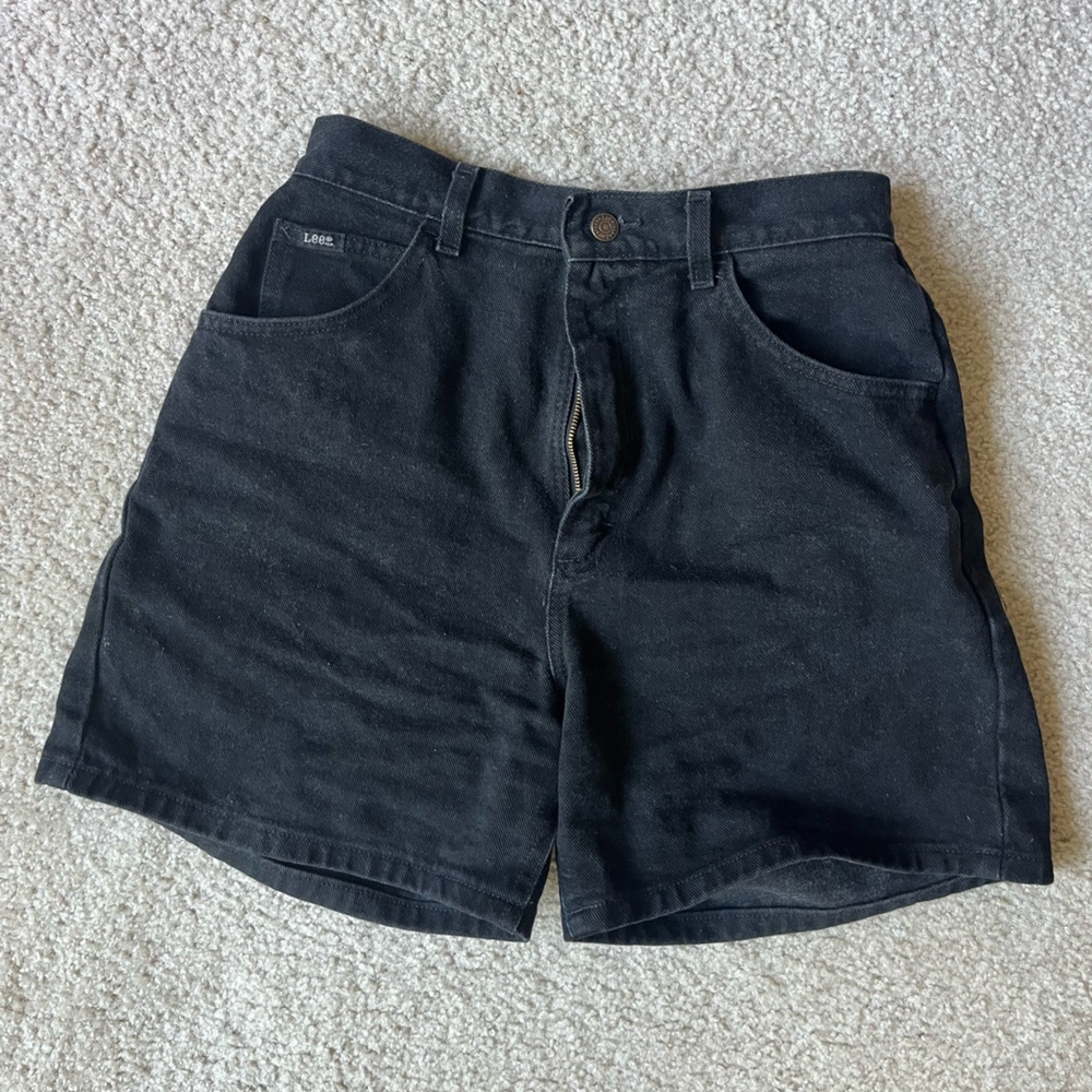 Lee vintage high waisted denim shorts
